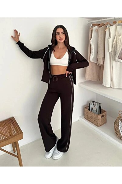 Batex collection Modal Fabric Stripe Tracksuit Set