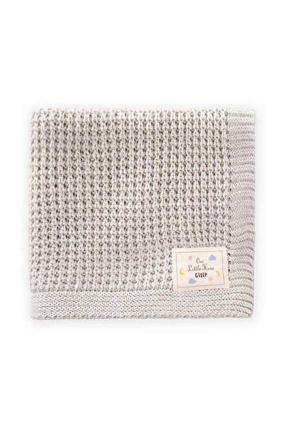 Cigit Thessaloniki Knit Blanket 80X100 (+/-5 cm) Beige