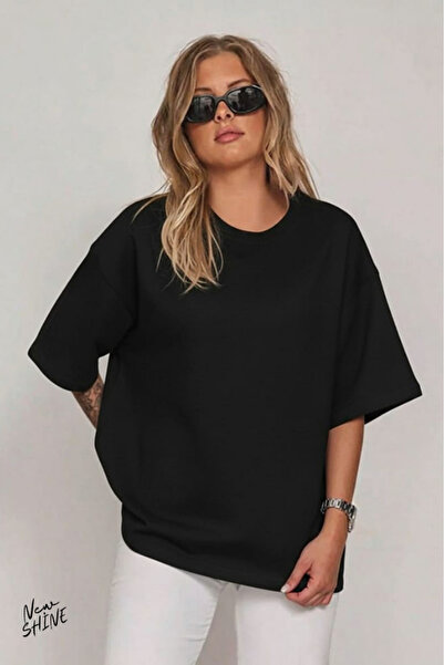 New Shine Oversize Unisex Unprinted T-shirt