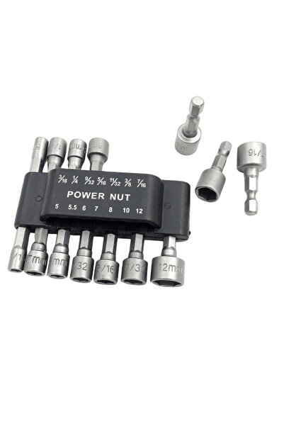 OferteTop Set de 14 Biți din Oțel Durabil Pentru Piuliță Hexagonală