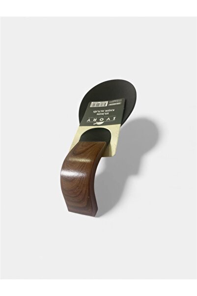 IVORY Silikon Kaşık Altlığı – Kaymaz, Isıya Dayanıklı, 22×10 cm (Siyah / Krem...