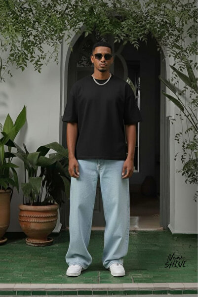 New Shine Oversize Unisex Unprinted T-shirt