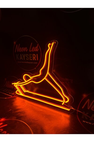 NEON LED KAYSERİ Reformer Pilates Neon Dekoratif Aydınlatma amber