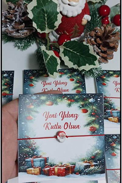 ege ajans tasarım New Year Christmas Xmas Gift Rope Bracelet (10Pcs)