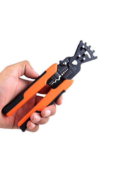 OferteTop Clește Profesional de Fire 5-în-1 pentru Sertizare, Tăiere, Dezizol...