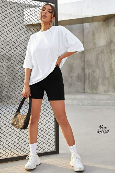 New Shine Oversize Unisex Unprinted T-shirt