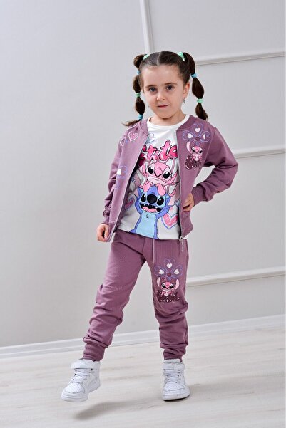 ÖRZİ Kids Set de trening pentru fete 3 piese sezonier 3/10 ani