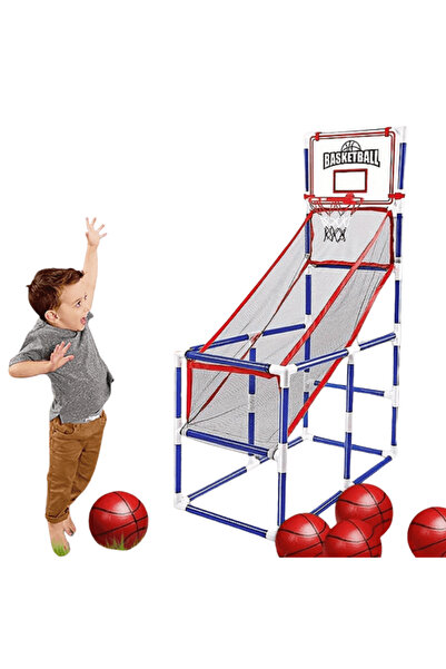 OferteTop Coș de Baschet Complet pentru Interior și Exterior, cu Minge și Pompă, pentru în Familie