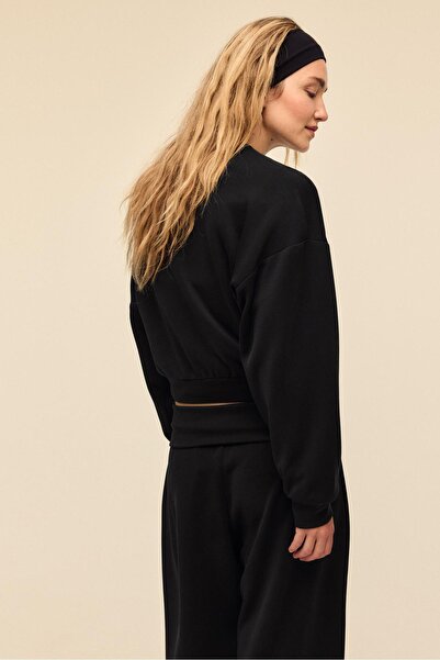 Stradivarius Soft-touch batwing sleeve sweatshirt