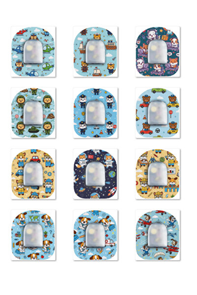 Dia BandTR Meslekler - Omnipod Koruyucu Bant 12'li Paket