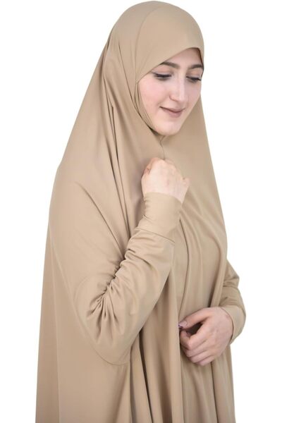 Generic Two-Piece Islamic Prayer Dress for Women - Jilbab Abaya Set (Damas Collection)