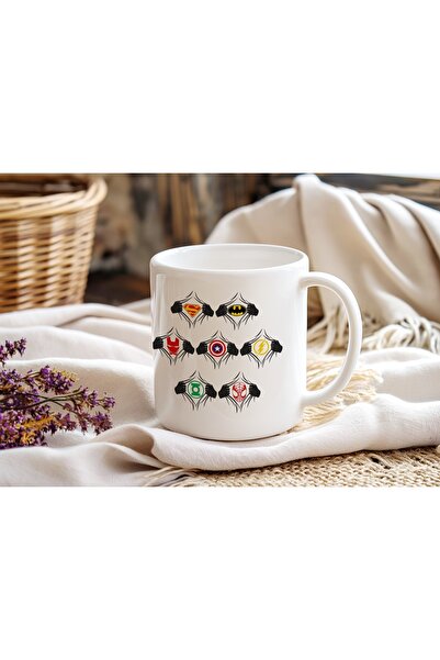 Beramussa كوب على شكل شخصيات الأبطال الخارقين المتعددة - تصميم الأبطال كوب قه...