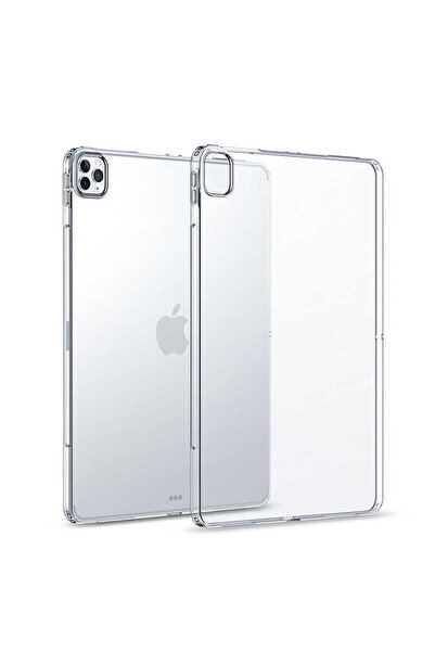 zore iPad Pro 12.9 Pro 2020 (الجيل الرابع) - غطاء سيليكون فائق متوافق مع أجهزة ASMA اللوحية - عديم اللون