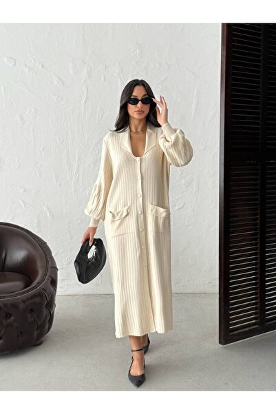 MODA CESE Knitwear Buttoned Pocket Dress