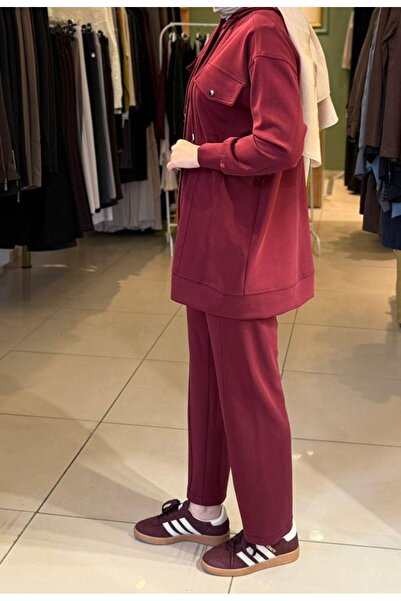 Tığ Triko Sports Stitched Trouser Suit -5039