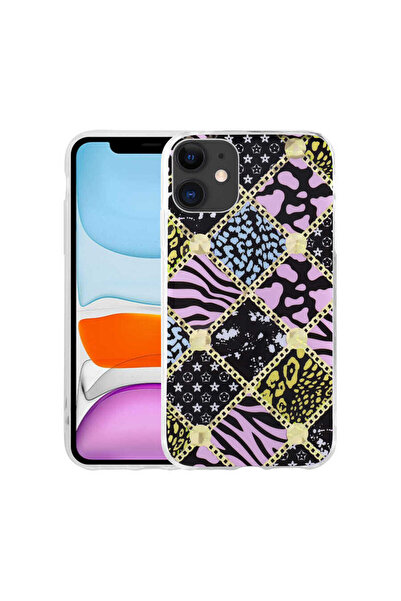 zore حافظة ASMA Elnov الصلبة ذات النمط المتوافق مع iPhone 11-NO6