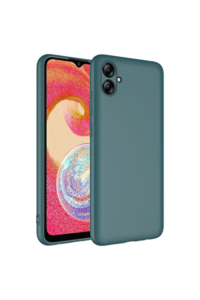 zore غطاء حماية لهاتف جالاكسي A04E من ASMA مارا - أخضر داكن