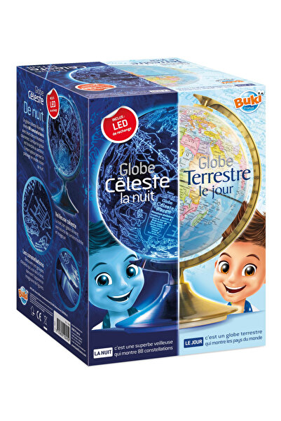 Buki France Globul pământesc ziua - cerul noaptea