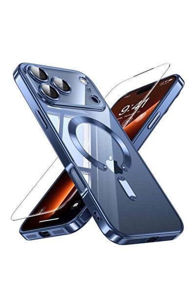 Shopi جراب BORTONY لهاتف iPhone 17 Pro Max مزود بخاصية MagSafe وحماية عدسة ال...