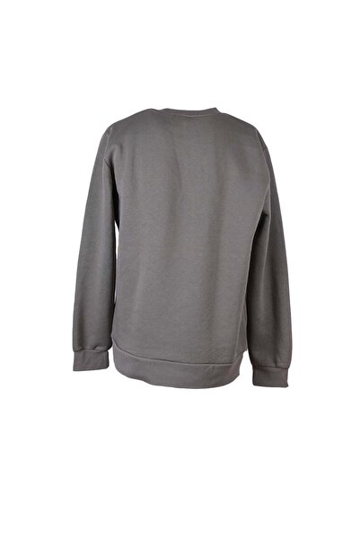 trender Üç İp Ş Fleece-Lined B Piped Khaki Men's Sweatshirt 5721