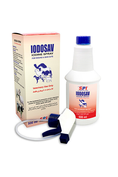SPİ IodoSaf Red Iodine Spray 500 ml