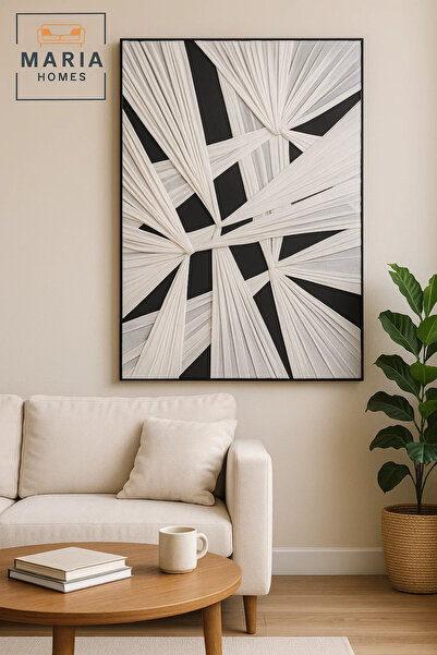 MARIA HOMES Modern Wall Art 150×100 – Abstract Frame & Luxury Wall Decor for ...