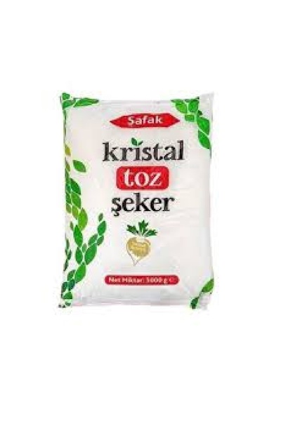 Şafak Kristal Toz Şeker 5000 gr