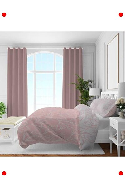 markentegra Cotton Satin Duvet Cover Set - Size Pink