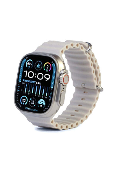 genernic Advanced Smart Watch with Built-In Camera and 4G Network - White