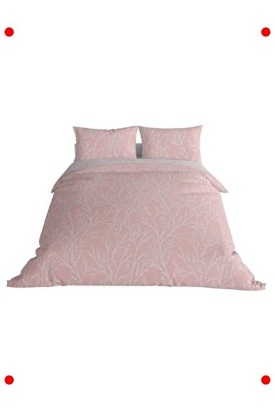 markentegra Cotton Satin Duvet Cover Set - Pink, King Size