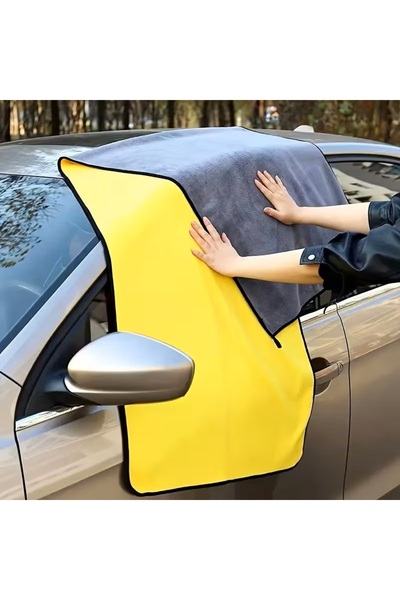 LUXER Prosop Ultra-Absorbant Din Microfibra Pentru Curatare Auto, Uscare Rapida, Dimensiuni 160x60 cm