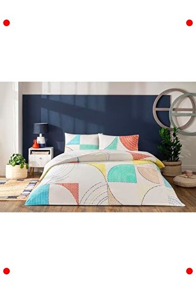 markentegra Double Ranforce Duvet Cover Set - Turquoise