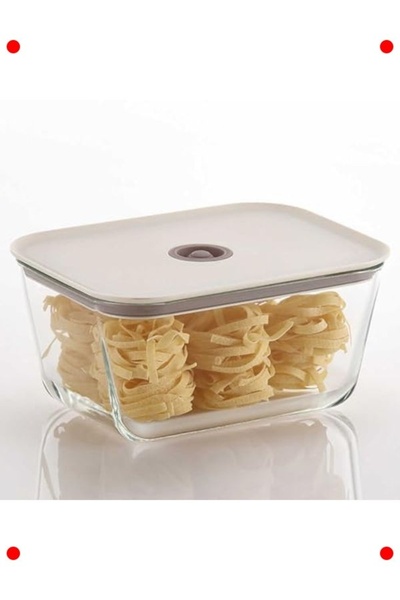 232premiumquality Rectangular Kitchen Storage Container - 2600ml, Beige