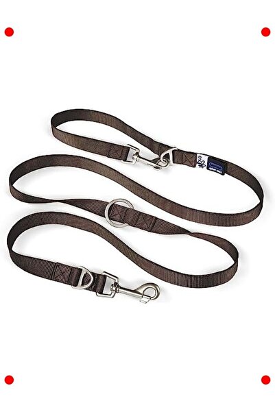 markentegra Adjustable Nylon Walking Collar - Brown m Size