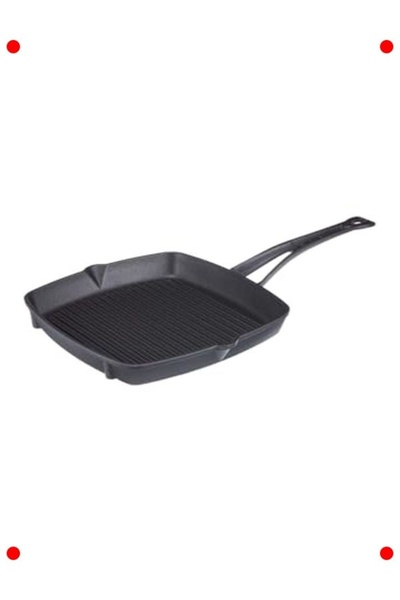 markentegra Cast Iron Grill Ta Metal Handle 26X26 cm