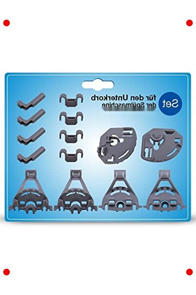 Genel Markalar Bulaşık Makinesi Alt Sepet Sabitleme Yedek Parça Seti