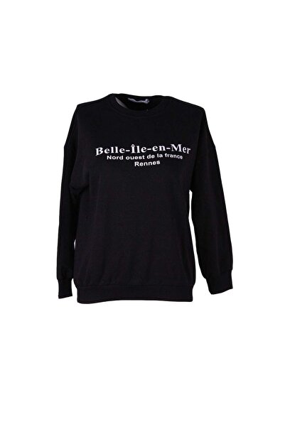 trender 26Ki40000066 Black Women's Sweatshirt 6605