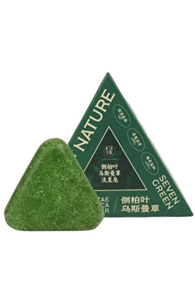Nature Nature's Triangle Shampoo, Seven Green Soap, Ottoman Herbal Soap, soot...