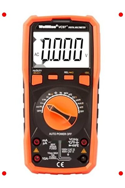 ulupazarlama جهاز قياس رقمي متعدد الوظائف احترافي بقيمة RMS حقيقية