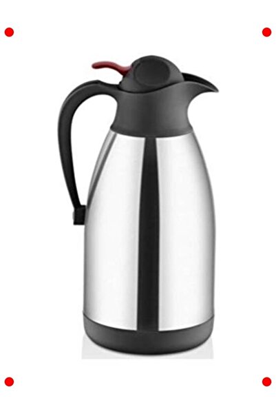 232premiumquality Black Stainless Steel Thermos 2 Liters