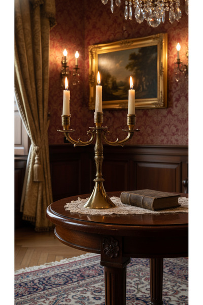 Montdekor EL YAPIMI BRONZ ŞAMDAN