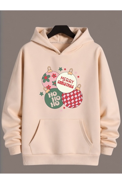 ArtYus Unisex Long Sleeve Transfer Merry Christmas Christmas Printed Plus Siz...