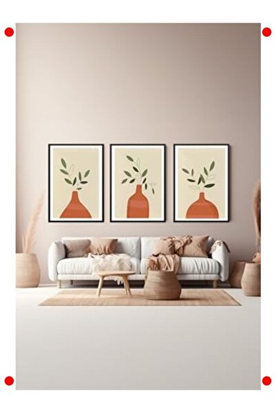 markentegra 3 Piece Framed Mdf Wall Painting Set