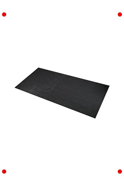 ulupazarlama Bathtub Anti-Slip Suction Cup Bath Mat - Black