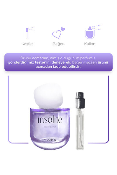 Imprime Insolite Edp Women's Perfume 50ml | Oriental & Floral | Lemon, Orange Blossom, Rose, Jasmine, Musk