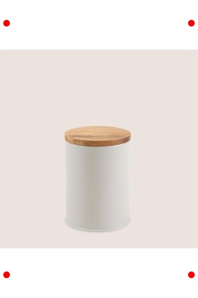 markentegra Acacia Patterned Metal Storage Bowl (14X11 cm)