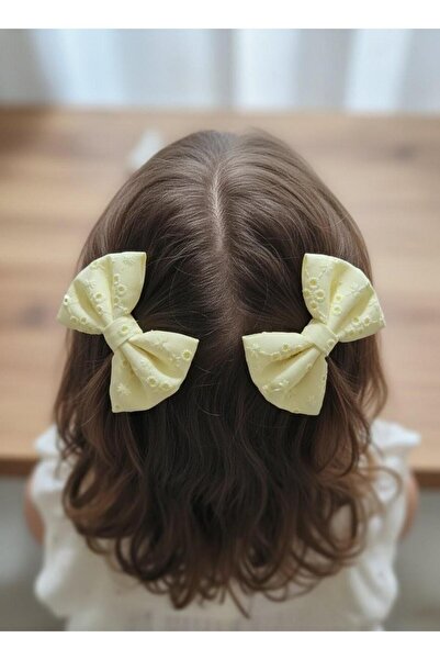 Toka Delisi Fisto İIkili Kombin El Yapımı Sarı Fiyonklu Toka, Kına Nikah Kiz ...