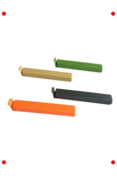 markentegra 8-Piece Multi-Colored Practical Bag Closing Clip