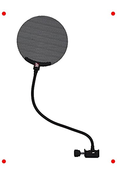 ulupazarlama Professional Metal Pop Filter