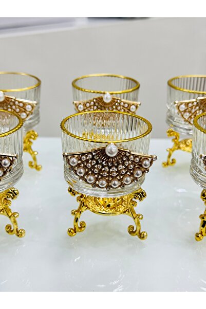 EVRA 6 Adet Yelpaze Model Lokumluk Sunumluk